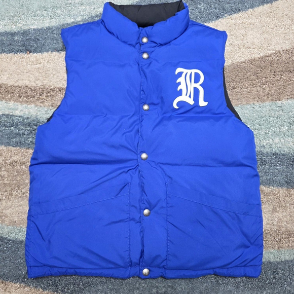 Polo Ralph Lauren Other - Polo Ralph Lauren Boys Reversible Puffer Vest Blue/Black Size L (12–14)